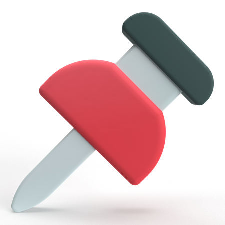 Pushpin  3D Icon