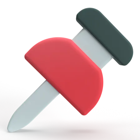 Pushpin  3D Icon