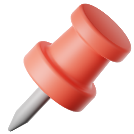 Pushpin  3D Icon