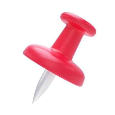 PushPin  3D Icon
