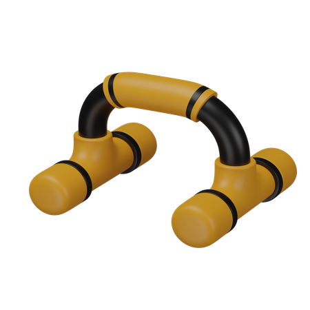 Pushup Bar  3D Icon