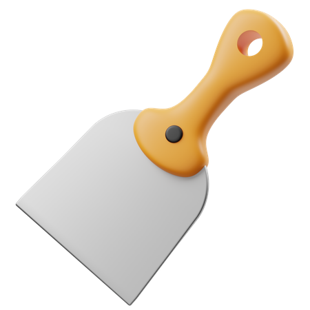 Putty knife 3D Icon