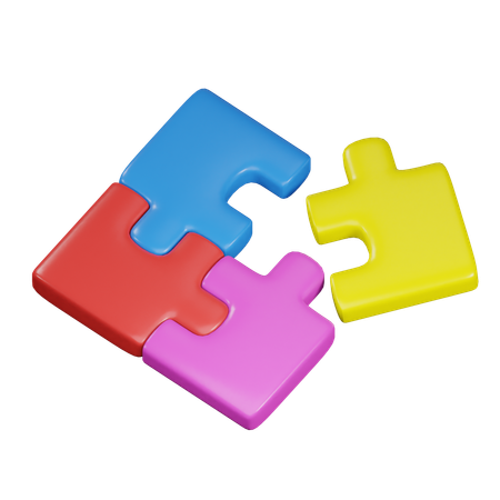 Puzzle  3D Icon