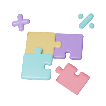 Puzzle  3D Icon