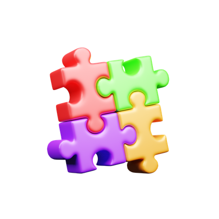 Puzzle  3D Icon