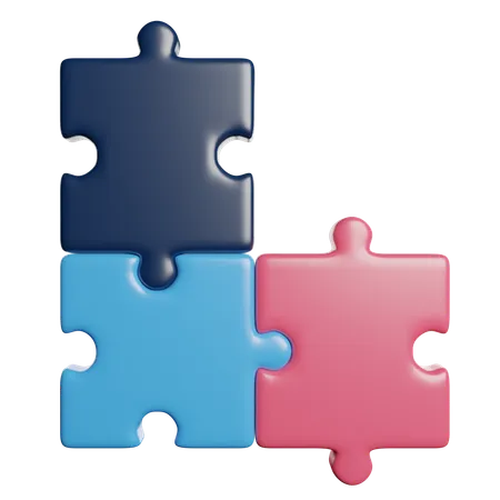 Puzzle Strategy Solution 3D Icon
