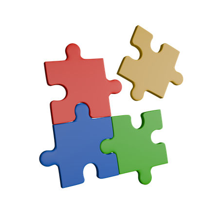 Puzzle  3D Icon