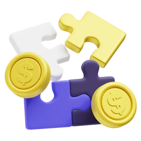 Puzzle  3D Icon