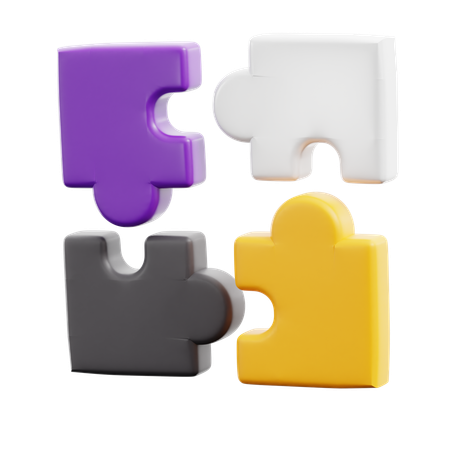 Puzzle  3D Icon