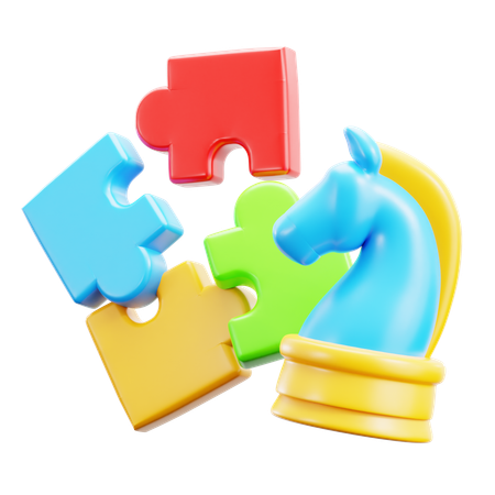 Puzzle  3D Icon