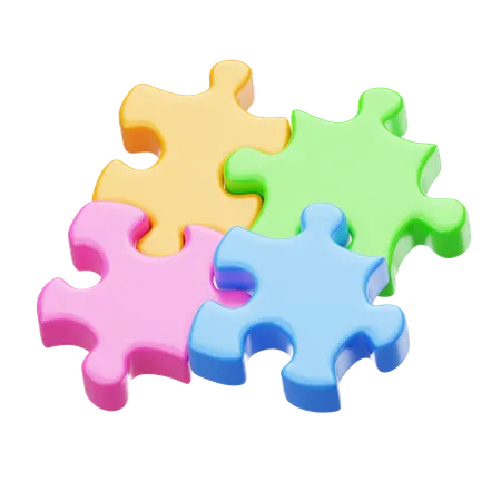 Puzzle  3D Icon