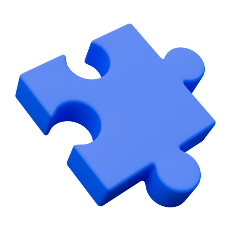 Puzzle  3D Icon