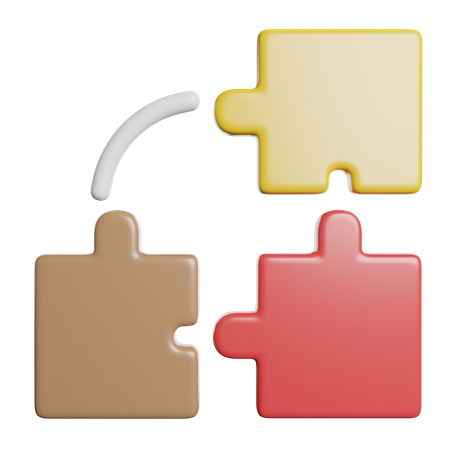 Puzzle  3D Icon