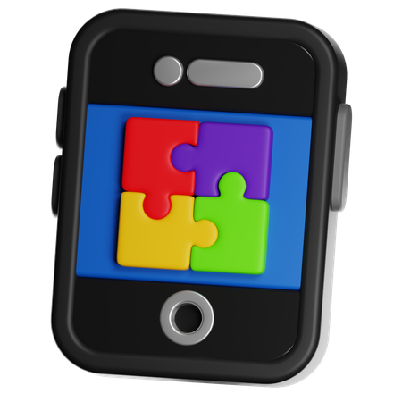 Puzzle  3D Icon