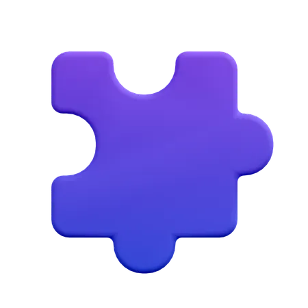 Puzzle  3D Icon