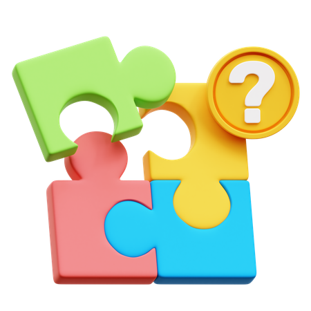 Puzzle  3D Icon