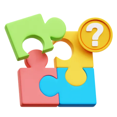 Puzzle  3D Icon