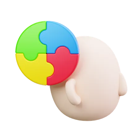 Puzzle  3D Icon