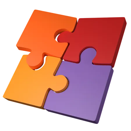 Puzzle  3D Icon