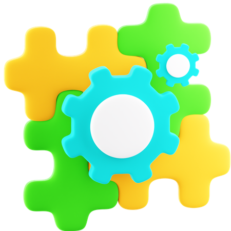Puzzle  3D Icon