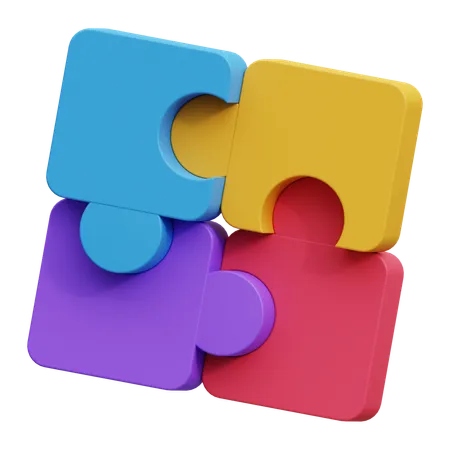 Puzzle  3D Icon