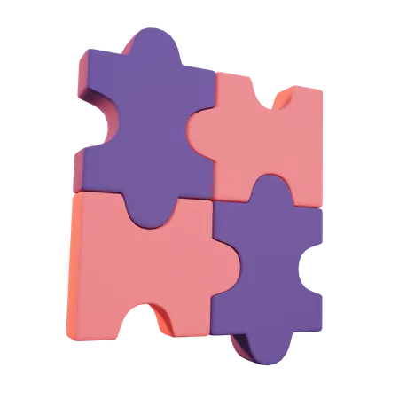 Puzzle  3D Icon