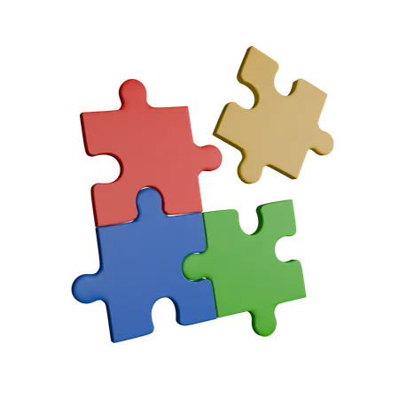 Puzzle  3D Icon