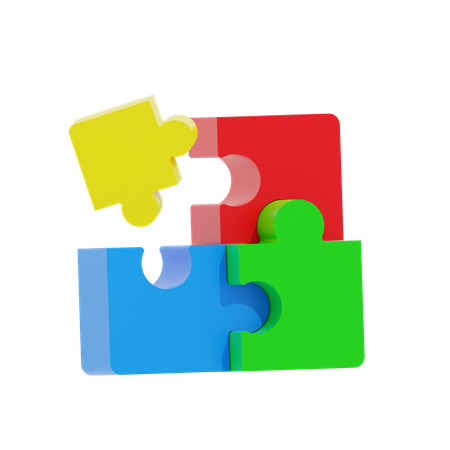 Puzzle  3D Icon