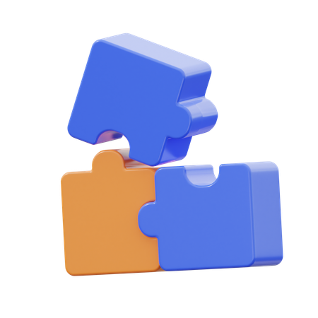 Puzzle  3D Icon