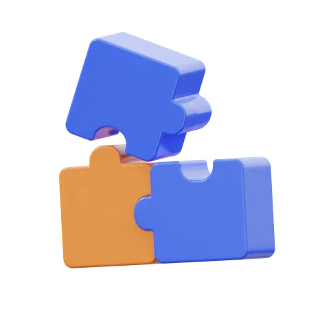 Puzzle  3D Icon
