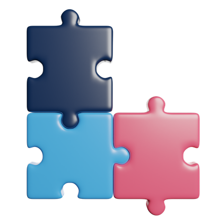 Puzzle  3D Icon