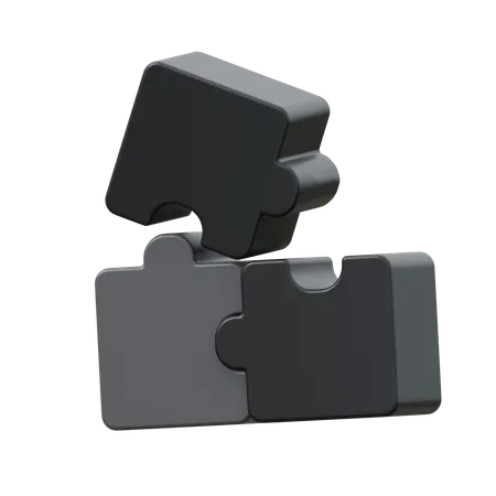 Puzzle  3D Icon