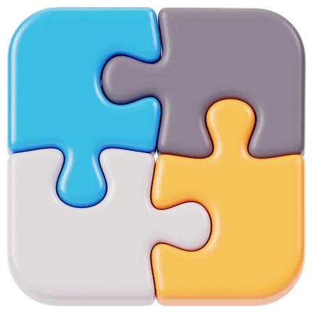Puzzle  3D Icon