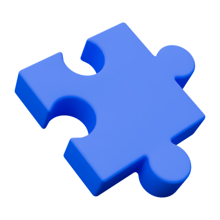 Puzzle  3D Icon