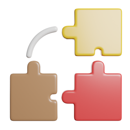 Puzzle  3D Icon