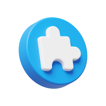 Puzzle  3D Icon