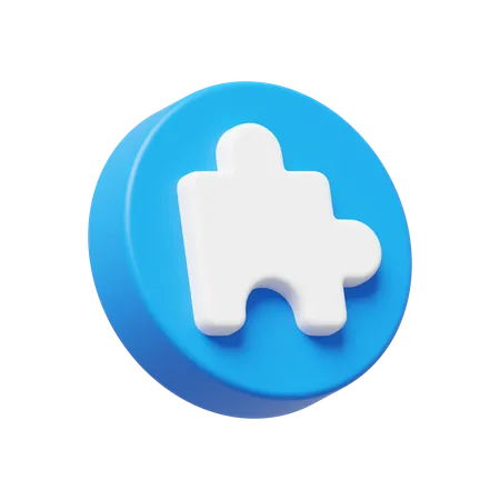 Puzzle  3D Icon