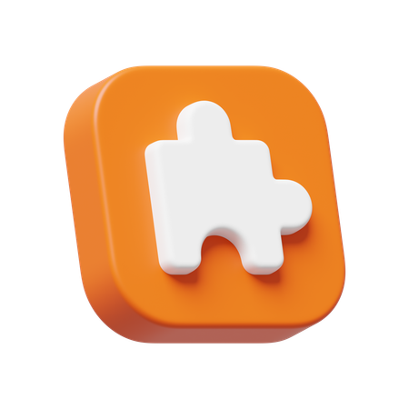 Puzzle  3D Icon