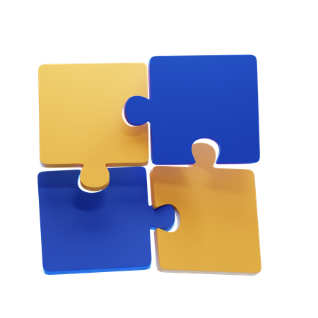 Puzzle  3D Icon