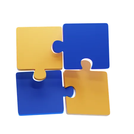 Puzzle  3D Icon