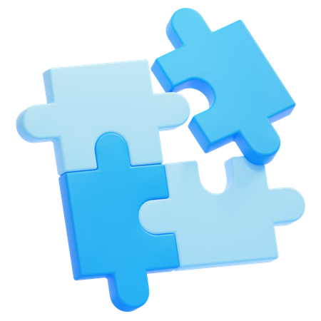 Puzzle  3D Icon