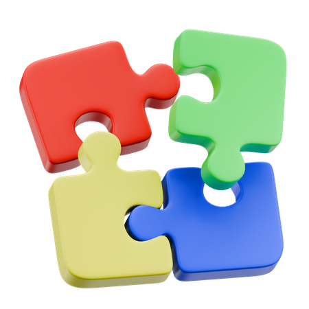 Puzzle  3D Icon