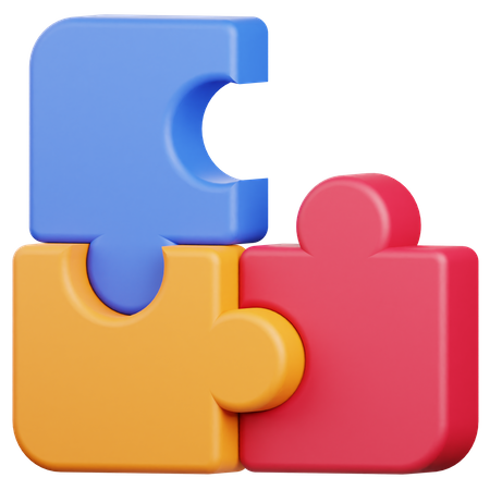 Puzzle  3D Icon