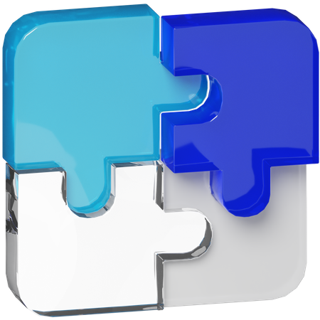 Puzzle  3D Icon