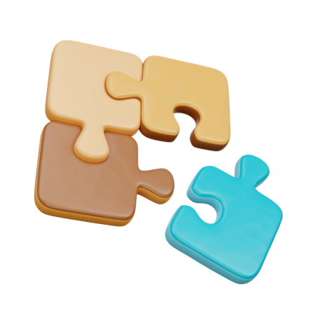Puzzle  3D Icon