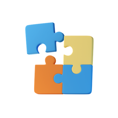 Puzzle  3D Icon