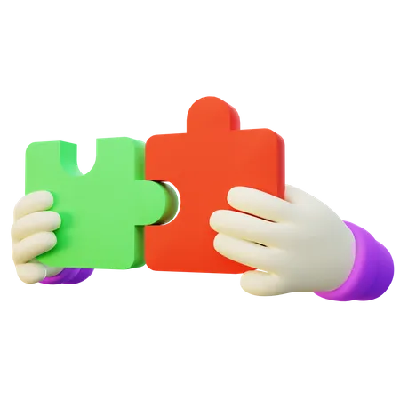 Puzzle  3D Icon