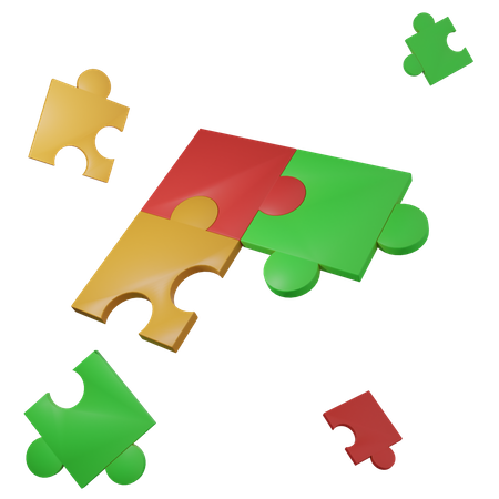 Puzzle  3D Icon