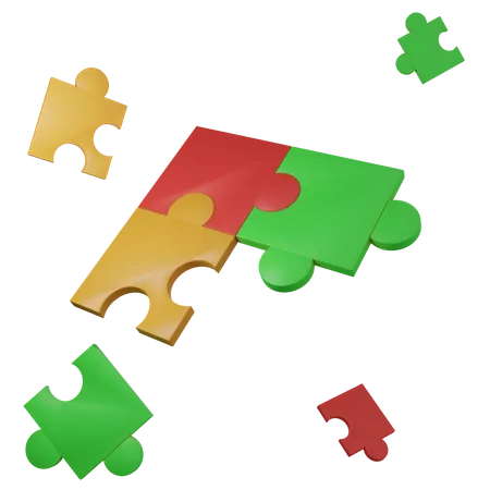 Puzzle  3D Icon