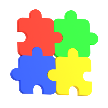 Puzzle  3D Icon